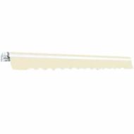 Сгъваема тента с ръчно задвижване, 600 см, кремава