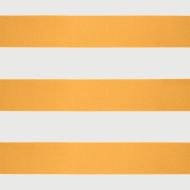 Прибираща се тента жълто и бяло 4x3 м плат и алуминий