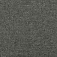 Боксспринг легло с матрак и LED, тъмносиво, 120x190 см, плат