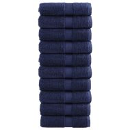 Премиум кърпи за пране SOLUND 10 бр. тъмносини 30x30 см 600 г/м²