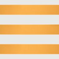 Прибираща се тента жълто и бяло 4x3 м плат и алуминий