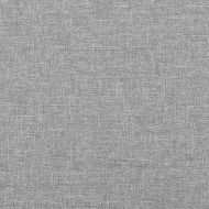 Боксспринг легло с матрак и LED, светлосиво, 120x190 см, плат