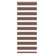 Зеброва щора кафяв 60x150 см ширина на плата 55,9 cm полиестер