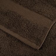 Премиум хавлиени кърпи SOLUND 4 бр кафяви 100x150см 600 gsm