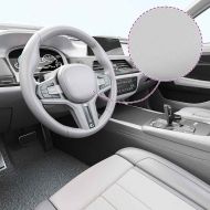 Фолиа за кола, 2 бр, матово сребристи, 100x150 см