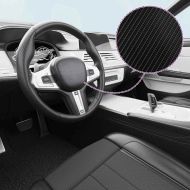 Фолиа за кола, 2 бр, 4D черни, 100x150 см