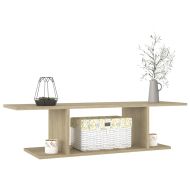 ТВ шкаф за стенен монтаж, дъб сонома, 103x30x26,5 см