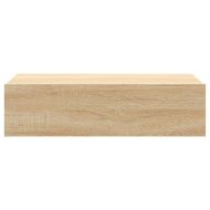 ТВ шкаф с LED осветление, дъб сонома, 60x35x15,5 см