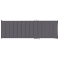 Градински шезлонг с масичка и шалте, импрегнирано борово дърво