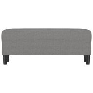 Пейка, тъмносива, 100x35x41 см, плат