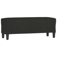 Пейка, черен, 100x35x41 см, плат