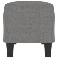 Пейка, тъмносива, 100x35x41 см, плат