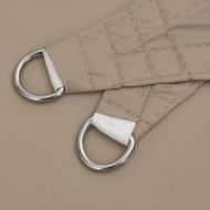 Платно-сенник, Оксфорд плат, триъгълно, 4x4x4 м, таупе