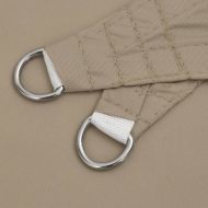 Платно-сенник, Оксфорд плат, триъгълно, 3x3x4,24 м, таупе