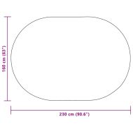 Килим ZIZUR Крем 230 x 160 см Полипропилен