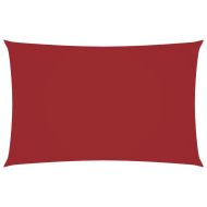 Платно-сенник, Оксфорд текстил, правоъгълно, 5x8 м, червено