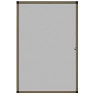 Мрежа против насекоми за прозорци, кафяв, 80x120 см