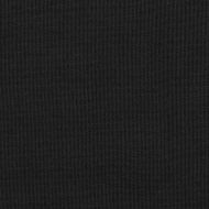 Затъмняваща завеса с куки, имитираща лен, черна, 290x245 см