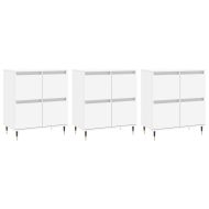Сайдборди, 3 бр, бели, инженерно дърво