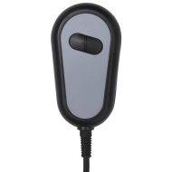 Електрически масажен стол, светлосив, текстил