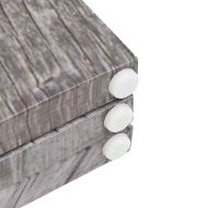 Сгъваем параван за стая, 160x170 см, езеро