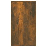 Сайдборд, опушен дъб, 80x30x54 см, инженерно дърво