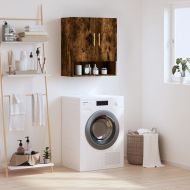 Стенен шкаф, опушен дъб, 60x31x70 см, инженерно дърво