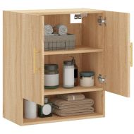 Стенен шкаф, дъб сонома, 60x31x70 см, инженерно дърво