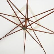 Чадър тип камбана, 300х400 см, бял