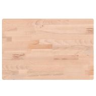 Плот за маса 60x40x1,5 см правоъгълен масивен бук