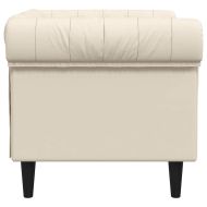 Честърфийлд кресло, лен