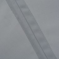 Сгъваема странична тента за тераса, сива, 200 см