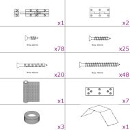 Птичарник/кокошарник, 268x100x190 см, метал