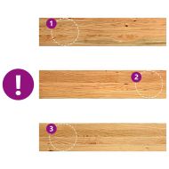 Прозоречни первази, 2 бр, светлокафяви, 90x20x2 см, дъб масив