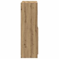 Комплект кухненски шкафове 2 части дъб артизан инженерно дърво