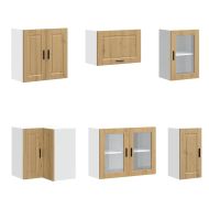 Комплект кухненски шкафове от 11 части Porto, инженерно дърво