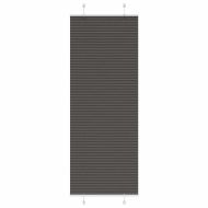 Плисирана щора черна 80x200 cm Ширина на плата 79,4 cm