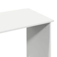 Бюро, бяло, 102x50x75 см, инженерно дърво
