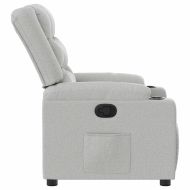 Recliner Chair Cloud Grey Fabric