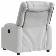 Recliner Chair Cloud Grey Fabric