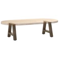 Крака за масичка за кафе, А-образни, 2 бр., 40 x (30-31) см, стомана