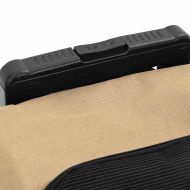 Количка за домашни любимци 3 в 1, дизайн, пясъчен цвят, 48x32x(57-106) см, оксфордски плат