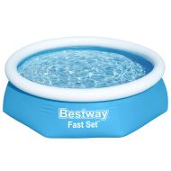 Bestway Fast Set Кръгъл надуваем басейн, 244x61 см, 57265