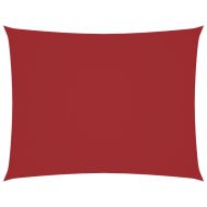 Платно-сенник, Оксфорд текстил, правоъгълно, 3x4 м, червено