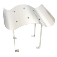 Шапка за комин, неръждаема стомана, 50 x 50 x 37 cм