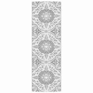 Килим за открито, ARAKIL светлосив, 80x250 см, PP