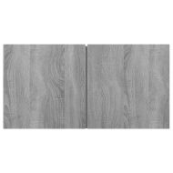 Комплект ТВ шкафове от 5 части, сив сонома, инженерно дърво