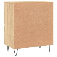 Сайдборд, дъб сонома, 60x35x70 см, инженерно дърво