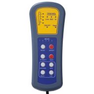 Масажираща кушетка, кафява, изкуствен велур