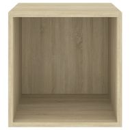 Стенен шкаф, дъб сонома, 37x37x37 см, ПДЧ
